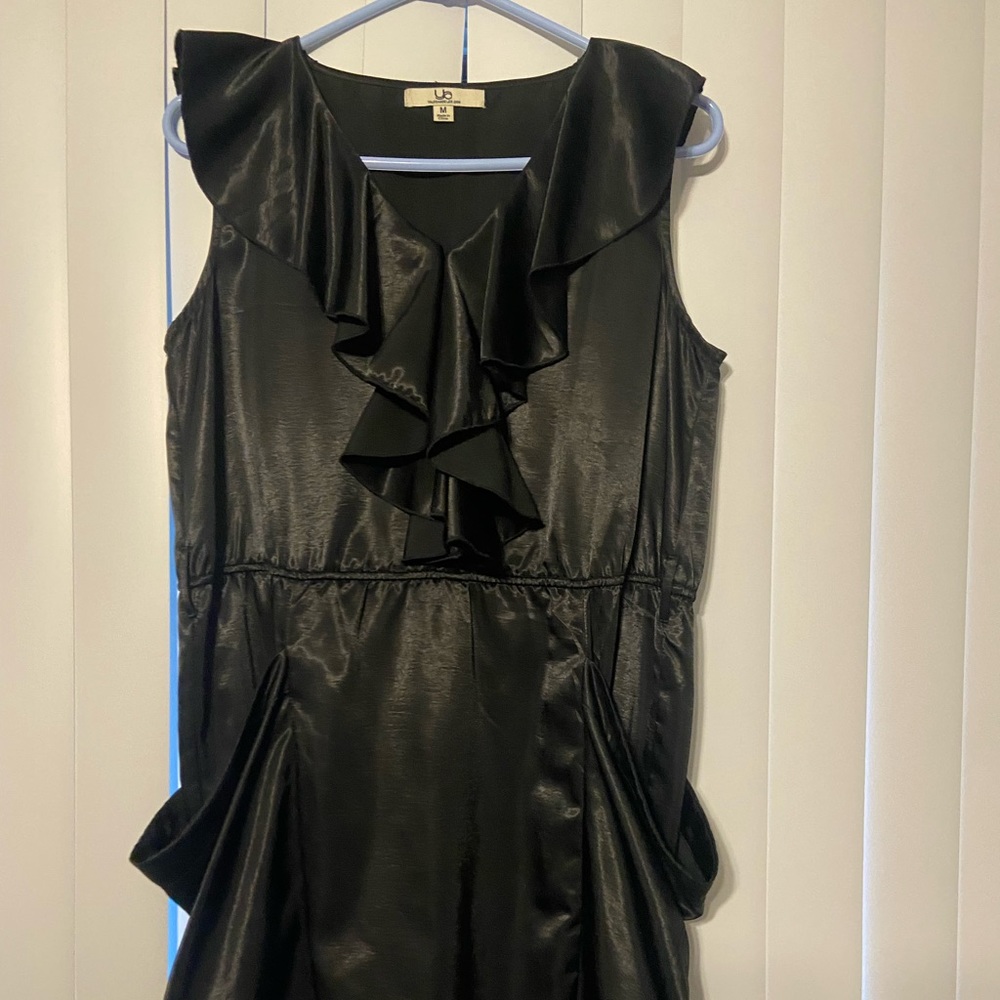 Black mini dress